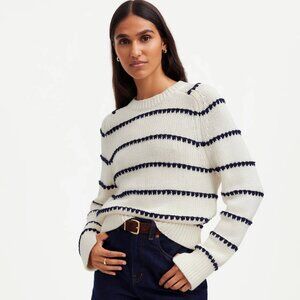 Madewell Textured Cotton Crewneck Sweater